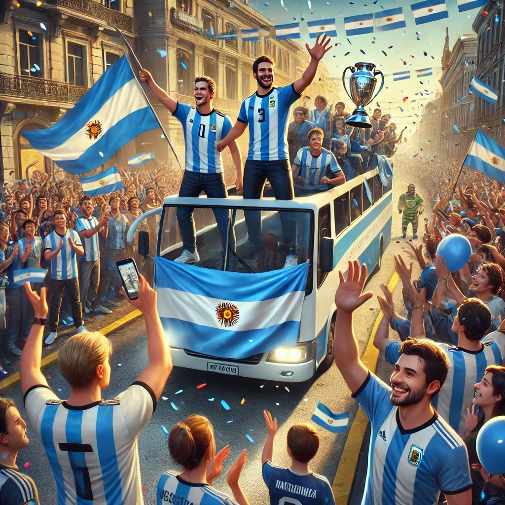 Argentina Soccer Team Welcomed Home By Thousands Of Fans After FIFA World Cup Victory 2022