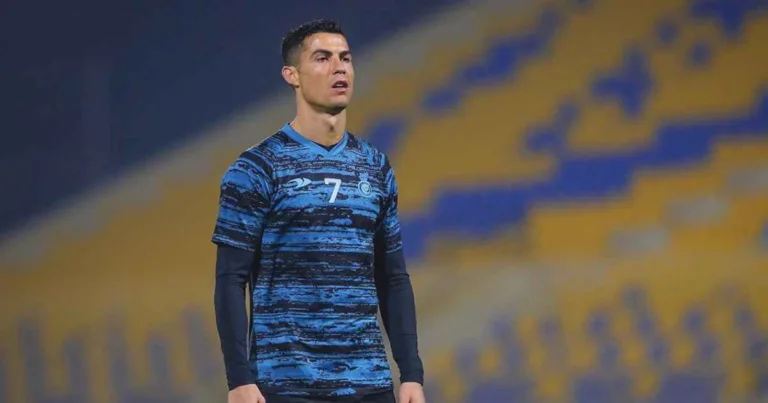 Watch: Al Nassr’s goal is celebrated by suspended Cristiano Ronaldo during gym training.